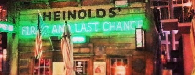 Heinold's First & Last Chance is one of Hella Oakland.