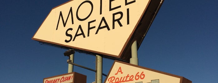 Motel Safari is one of Route 66 Roadtrip.
