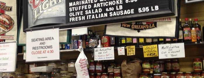 Central Grocery Co. is one of New orleans anniversary trip.