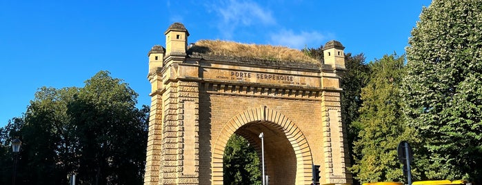 Porte Serpenoise is one of Metz.