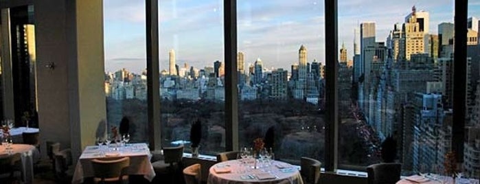 MObar at Mandarin Oriental Hotel is one of NYC Bars.