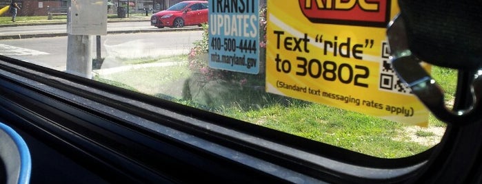 MTA 3 Bus Stop (Loch Raven&Mussula) is one of MTA Maryland Bus Stops & Lines.