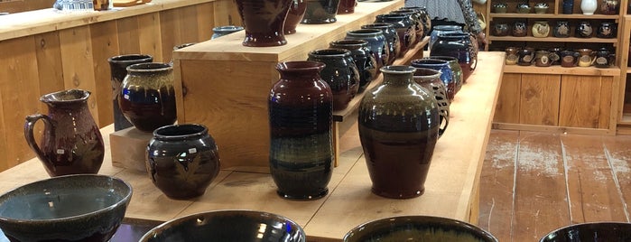 Alewine Pottery is one of Gatlinburg.