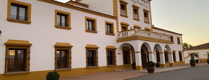 Hotel Cortijo Santa-Cruz is one of Restaurantes visitados.