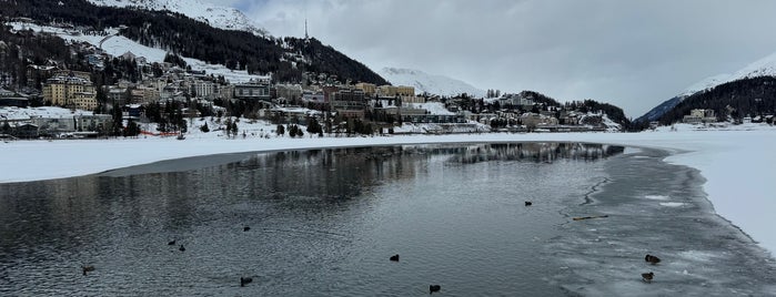 Lake St. Moritz is one of Switzerland.