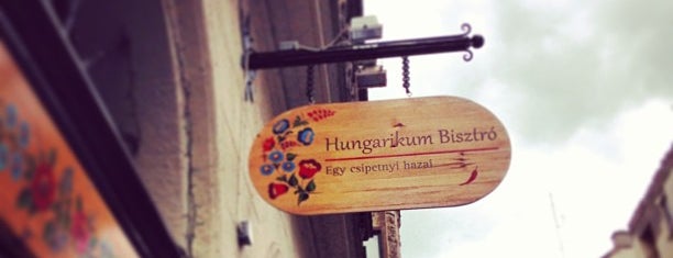 Hungarikum Bisztró is one of Budapest.