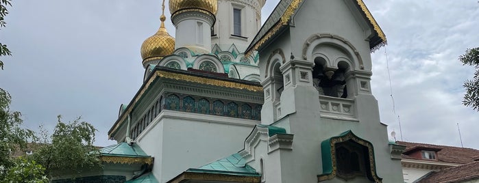 Руска църква Св. Николай Чудотворец (Russian Church Sv. Nikolay Chudotvorets) is one of Sofia.