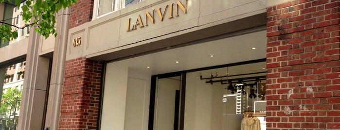 LANVIN is one of New York, my dear New York.