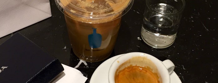 Blue Bottle Coffee is one of The 15 Best Places for Espresso in the Garment District, New York.