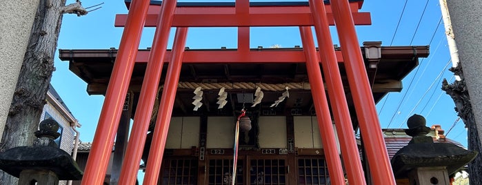小菅稲荷神社 is one of 作業用.