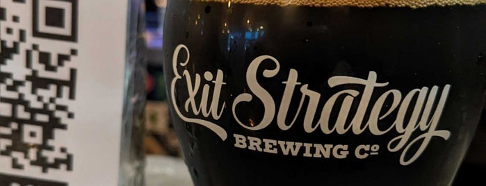 Exit Strategy Brewing Company is one of Breweries and Brewpubs.