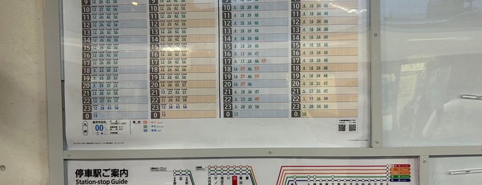 Tondabayashi-Nishiguchi Station (O19) is one of 近畿日本鉄道 (西部) Kintetsu (West).