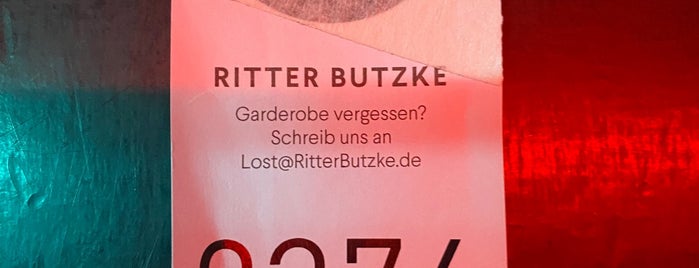 Ritter Butzke is one of Nachts.