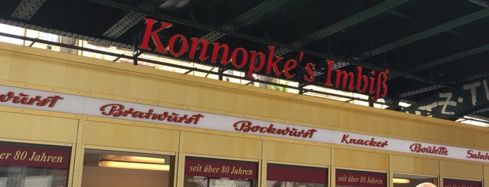 Konnopke’s Imbiß is one of Berlin.