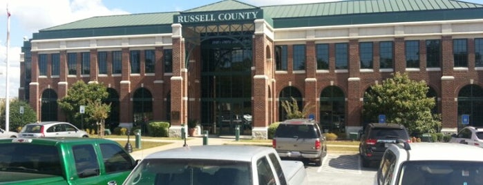 Russell County Courthouse is one of Alabama Courthouses.