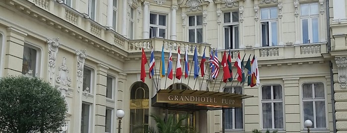 Grandhotel Pupp is one of أم ماجد's Saved Places.