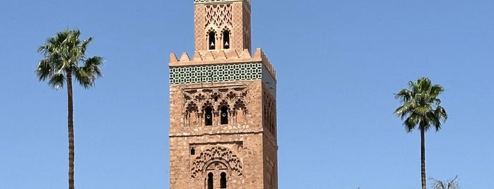 Koutoubia Mosque is one of MARRAKECH SITES.
