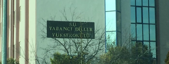 Yabancı Diller Yüksekokulu is one of Top 10 favorites places in Konya, Turkey.