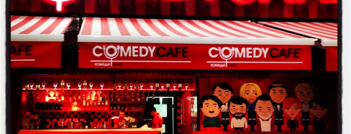 Comedy cafe is one of Restaurants and cafes in SPb.