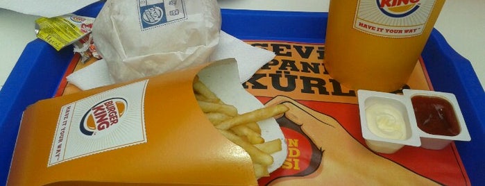 Burger King is one of Ersoy'un Beğendiği Mekanlar.