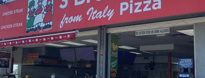 Three Brothers Pizza From Italy is one of Jersey Shore.