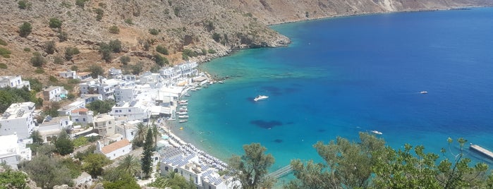 Loutro Beach is one of Crète to do.