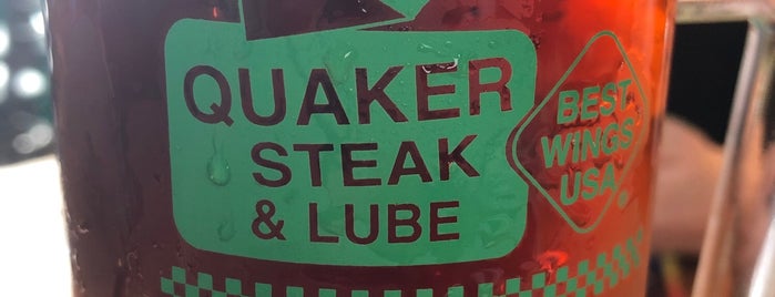 Quaker Steak & Lube is one of Lugares favoritos de Jordan.
