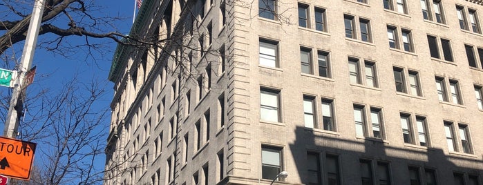 NYU Brown Building is one of Historic NYC Landmarks.