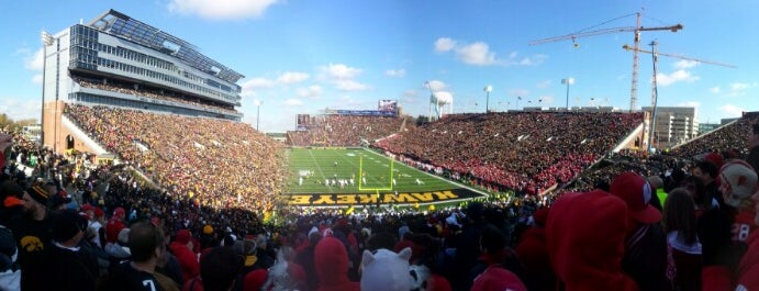 Kinnick Stadium is one of NCAA Division I FBS Football Stadiums.