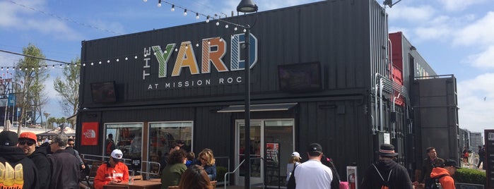 The Yard at Mission Rock is one of SF.