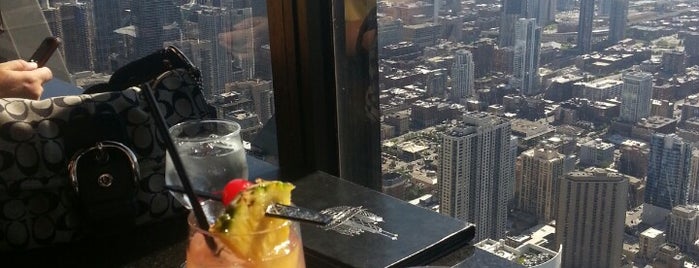 The Signature Lounge at the 96th is one of The 11 Best Places for Long Island Ice Teas in Chicago.