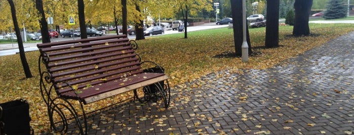 Парк им. Ленина (сад А. Матросова) is one of Rinat : понравившиеся места.