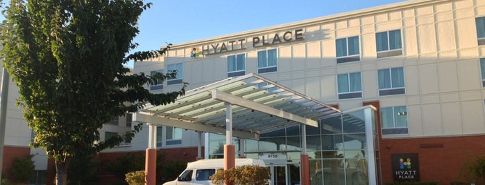 Hyatt Place Portland Airport/Cascade Station is one of Tempat yang Disukai Ronald Clayton.