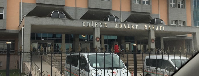 Edirne Adalet Sarayı is one of AVM Ler.