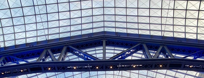 Moynihan Train Hall is one of mere x nyc.
