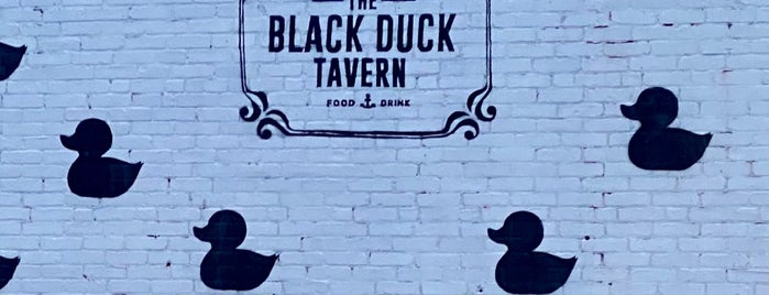 The Black Duck Tavern is one of Restaurants for Date Night.