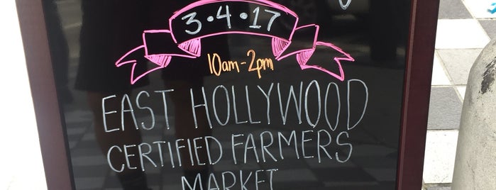 East Hollywood Farmers' Market is one of LA Farmers Markets.