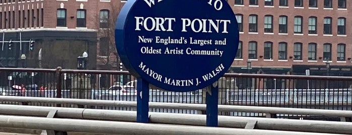 Fort Point Channel is one of Most Often Visited.