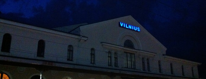 Vilniaus geležinkelio stotis is one of Vilnius 2012.