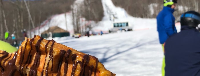 The Waffle Cabin is one of Okemo Weekend.