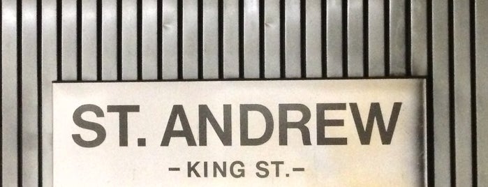 St Andrew Subway Station is one of Places I've Been.