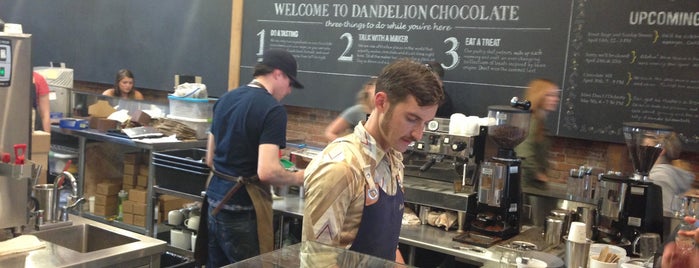 Dandelion Chocolate is one of San Francisco.