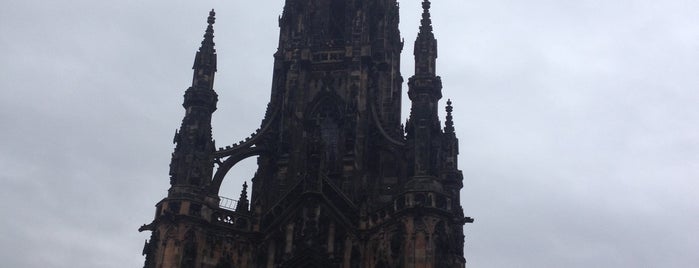 The Scott Monument is one of Edinburgh.