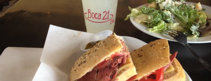 Boca 21 Deli is one of Places I've been to.