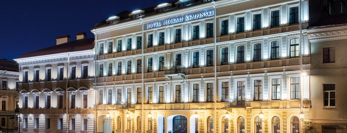 Kempinski Hotel Moika 22 is one of «Коммерсантъ» в заведениях Санкт-Петербурга.