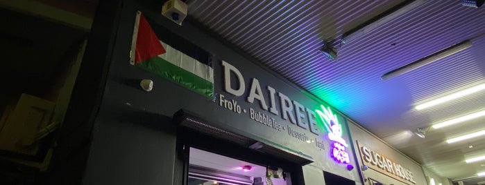 DAIREE Frozen Yogurt is one of Best Places.