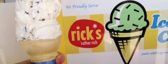 Rick's Rather Rich Ice Cream is one of south bay.