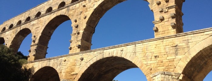 Pont du Gard is one of South of France.