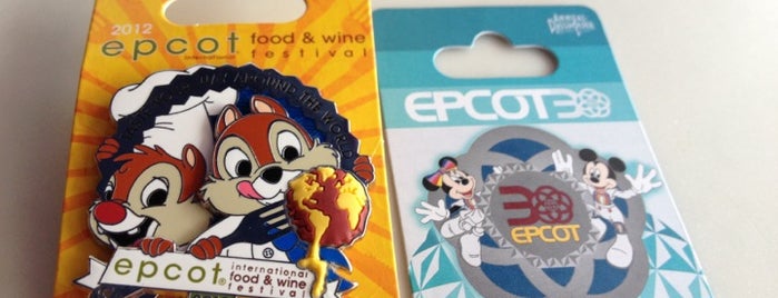 Pin Central is one of Walt Disney World - Epcot.