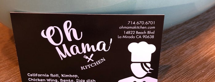 Oh Mama Kitchen is one of Posti salvati di Nicholas.